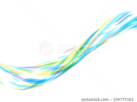 colorful abstract wave background 104775562