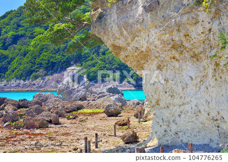 靜岡縣下田市,可欣賞日本美麗海岸美景的伊豆半島、南伊豆、和歌浦海濱長廊、鍋濱一側的風景 (2) 靜岡縣下田市,可欣賞日本美麗海岸美景的伊豆半島、南伊豆、和歌浦海濱長廊、鍋濱一側的風景 (2) 104776265