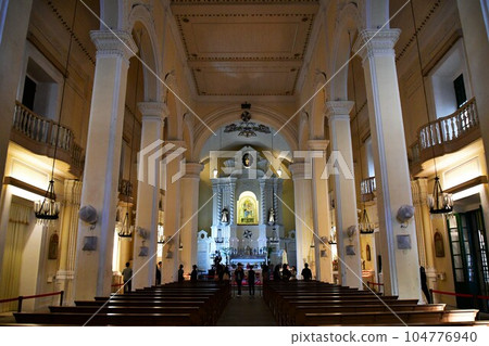 Inside St. Dominic Church, Macau 104776940
