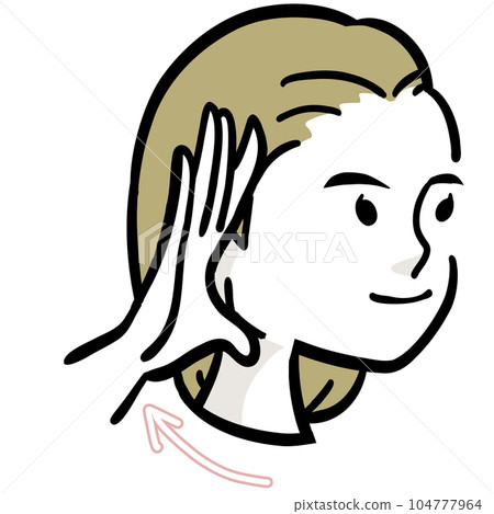 wrinkle improvement massage 104777964