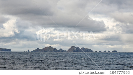 Cruising Cape Horn on Hornos Island, Tierra del Fuego, Chile, South America 104777993