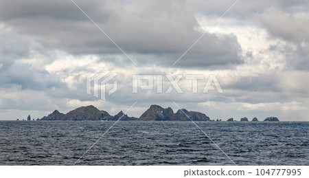 Cruising Cape Horn on Hornos Island, Tierra del Fuego, Chile, South America 104777995
