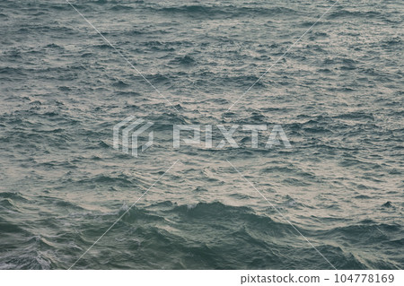 Stormy mediterranean sea on a french riviera coastline Stormy mediterranean sea on a french riviera coastline 104778169