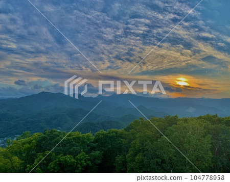 夕陽 夕陽 104778958