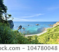 積丹半島梅海灘 從樓梯上看到的景色 104780048