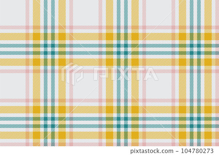 Plaid background, check seamless pattern. Vector fabric texture for textile print, wrapping paper, gift card or wallpaper. Plaid background, check seamless pattern. Vector fabric texture for textile print, wrapping paper, gift card or wallpaper. 104780273