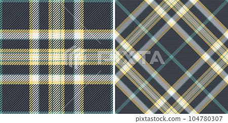 Tartan texture plaid of seamless textile vector with a pattern check fabric background. Tartan texture plaid of seamless textile vector with a pattern check fabric background. 104780307