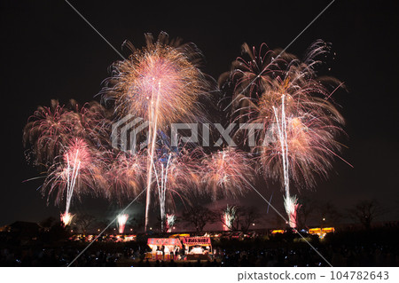 Tsuchiura fireworks display 104782643