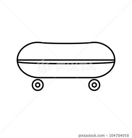 skateboard icon vector skateboard icon vector 104784058
