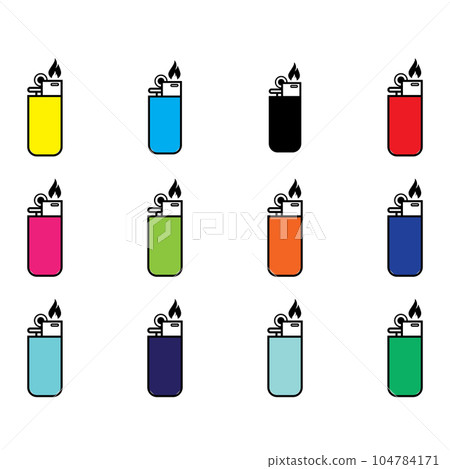 lighter icon vector lighter icon vector 104784171