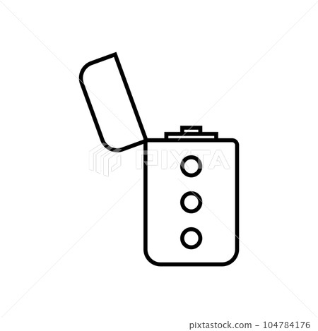 lighter icon vector lighter icon vector 104784176