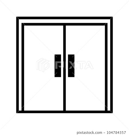 door icon vector door icon vector 104784357