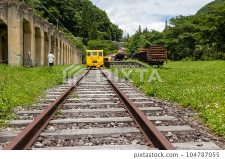 Oshi Station Ruins, Rokugo District, Nakanojo Town, Gunma Prefecture 104787055
