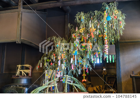 Tanabata of an old private house Tanabata of an old private house 104788145