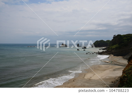 "Tanegashima" east coast, from Anjo, Nishinoomote City, towards Inushiro coast 104788223