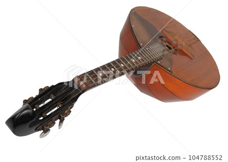 Ukrainian domra. Long-necked folk string instrument of the lute family. 104788552