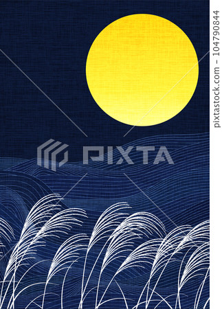 Moon viewing full moon background 104790844