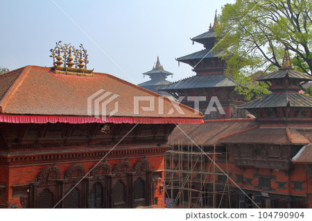 Nepal World Cultural Heritage Kathmandu Valley in South Asia Scenery such as Shivaparvati Temple in Durbar Square Nepal World Cultural Heritage Kathmandu Valley in South Asia Scenery such as Shivaparvati Temple in Durbar Square 104790904