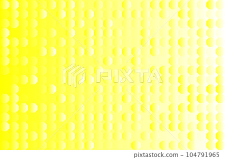 Octagonal random pattern with yellow metallic luster abstract background illustration Octagonal random pattern with yellow metallic luster abstract background illustration 104791965