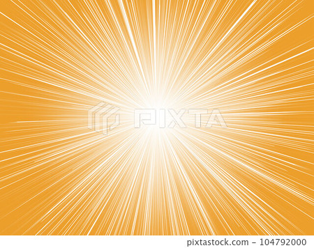 生動地發射太陽光線的集中線背景 image_orange 生動地發射太陽光線的集中線背景 image_orange 104792000