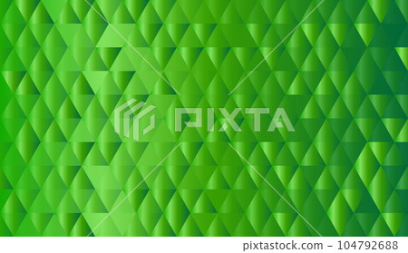 Green triangle random pattern abstract background illustration Green triangle random pattern abstract background illustration 104792688