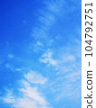blue sky and white clouds 104792751