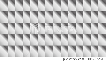 Silver gradation tile seamless background illustration 104793231