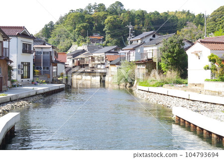 Views of private houses in the Oki Saigo area Views of private houses in the Oki Saigo area 104793694