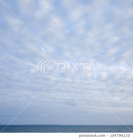 blue sea and sky clouds blue sea and sky clouds 104794210