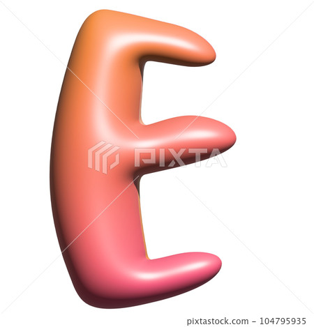 Alphabet ABC font 104795935