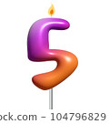 Birthday Candle 104796829