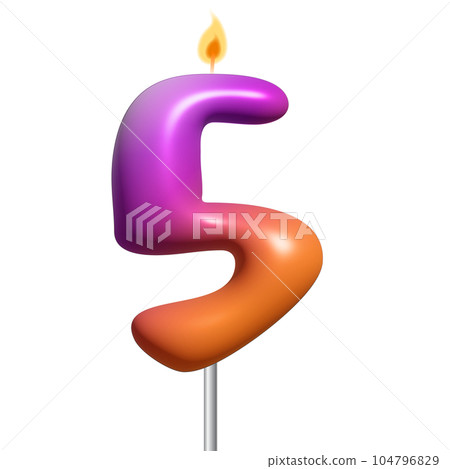 Birthday Candle Birthday Candle 104796829