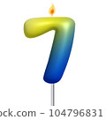 Birthday Candle 104796831