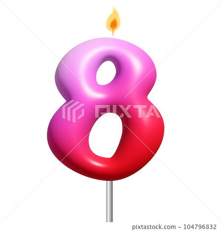 Birthday Candle Birthday Candle 104796832