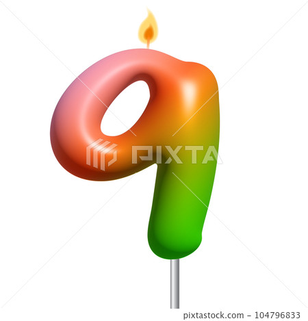 Birthday Candle Birthday Candle 104796833