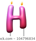 Birthday Candle 104796834
