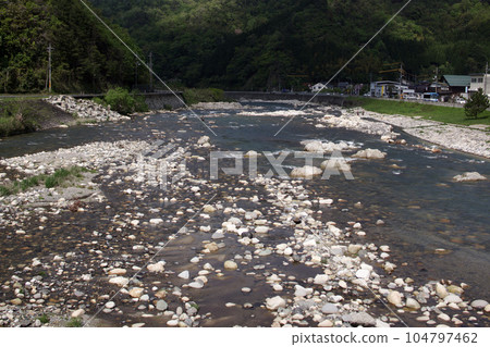 Tottori, a walk in the four seasons, the river where Koinobori swims, the Seto River 104797462