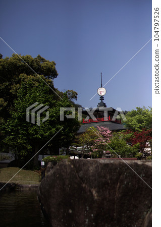 鳥取,四個季節的散步,錦鯉的游泳河,瀨戶川 鳥取,四個季節的散步,錦鯉的游泳河,瀨戶川 104797526