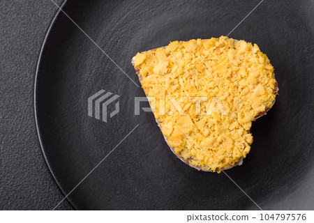 Delicious fresh mimosa salad with canned fish, egg, moinese, cheese, salt and spices Delicious fresh mimosa salad with canned fish, egg, moinese, cheese, salt and spices 104797576