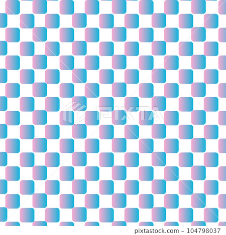 Groovy hippie backgrounds of the 70s. Chessboard, chessboard, triangular pattern. Vector texture in a fashionable retro-psychedelic style. Y2k aesthetics. 104798037