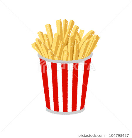街頭薯條圖 104798427
