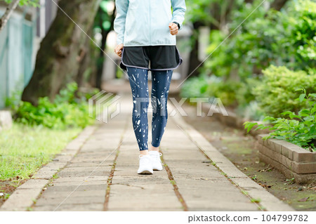 Walking foot knee arthrosis 104799782