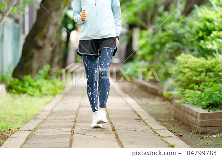 Walking foot knee arthrosis Walking foot knee arthrosis 104799783