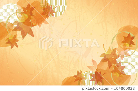 Background illustration in the image of autumn leaves 104800028