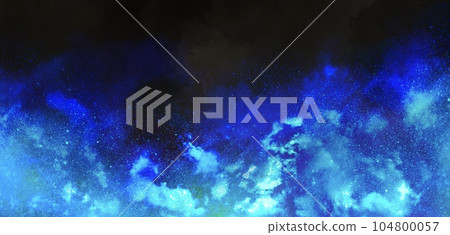 Blue flame background illustration horizontal black and blue cool 104800057