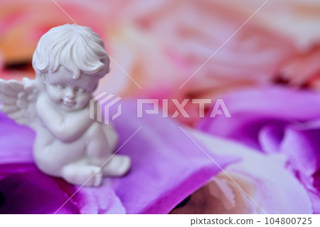 天使婚禮六月新娘婚禮歡迎板 104800725