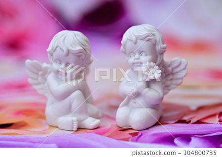 天使婚禮六月新娘婚禮歡迎板 104800735