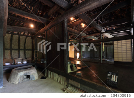 Shikoku Mura Miuseam Shitoki Family Residence (Built in 1781, Ichiu Village, Nationally Designated Important Cultural Property) ISO100 104800916