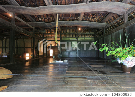 四國村三瀨岩四時家住宅(1781年建造,一保村,國家指定重要文化財產)ISO100 四國村三瀨岩四時家住宅(1781年建造,一保村,國家指定重要文化財產)ISO100 104800923