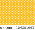 Bright yellow traditional Japanese pattern (hemp leaf) blurred lines seamless background illustration 104801093